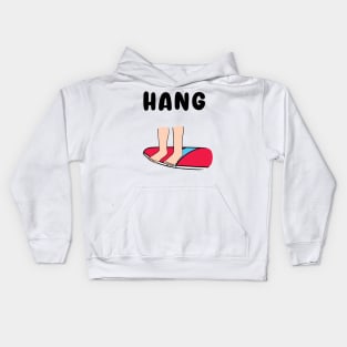 This Little Piggy Went Surfing All The Way Home Kids Hoodie